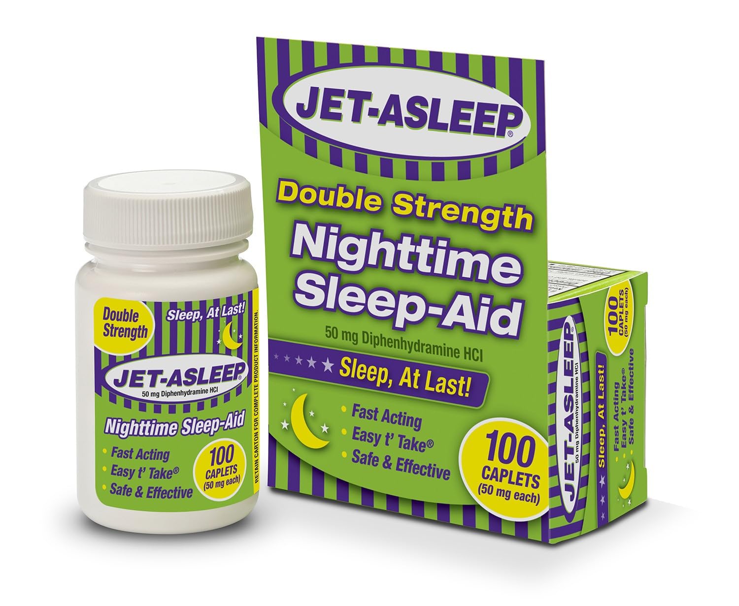 Jet-Asleep manos sosteniendo cápsula resalta facilidad de ingestión.