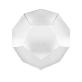 Jet International cristal cuarzo dodecaedro, ideal para meditación y claridad espiritual