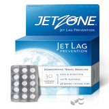 JetZone: remedio jet lag en botella para viajes, apoyo al ritmo circadiano.