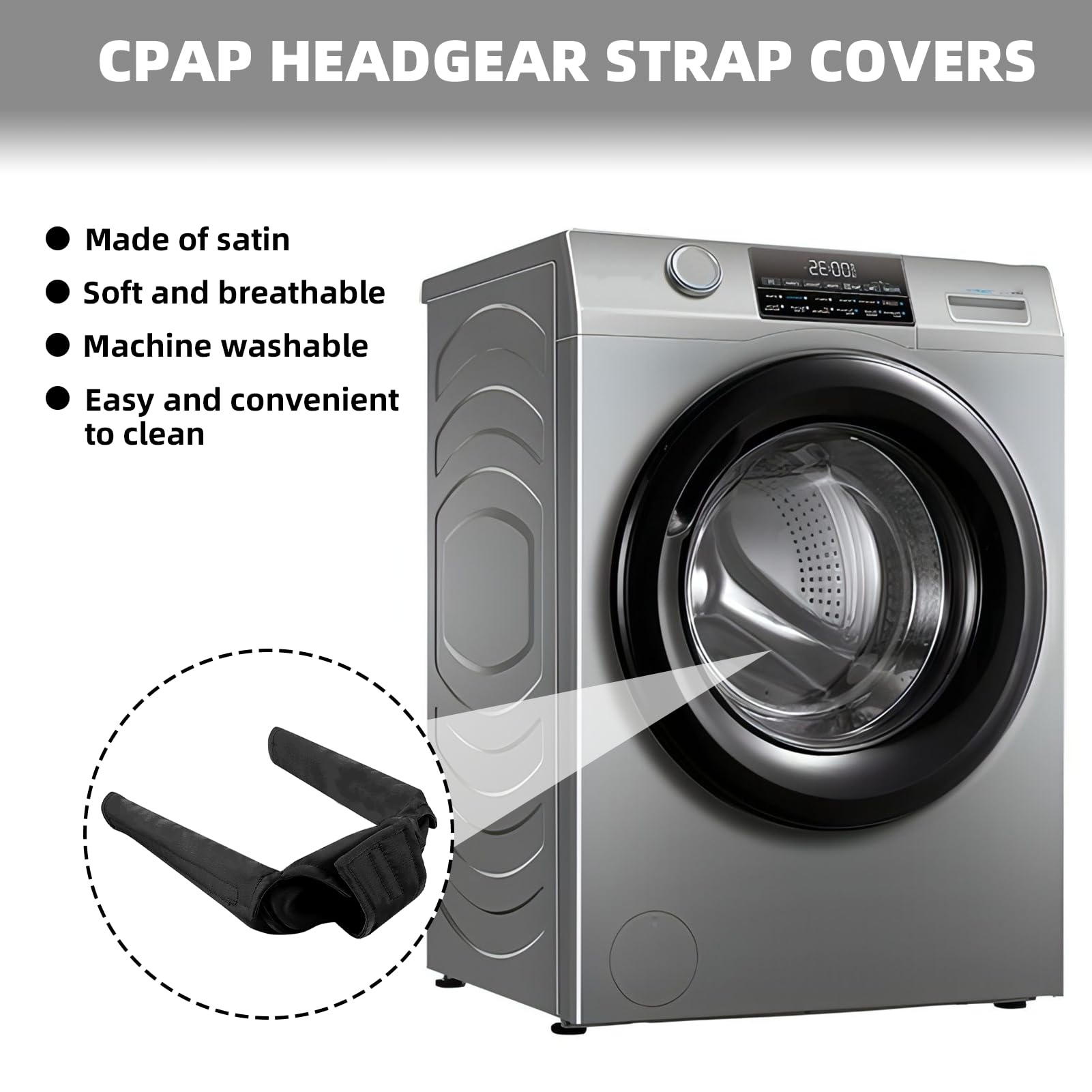 Protección de la piel CPAP, reduce irritaciones