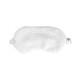 Antifaz JHFGJGH de felpa beige para dormir cómodo durante viajes.