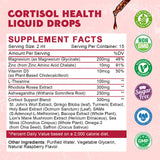 Jiankyztz Gotas con ingredientes herbales para balance hormonal y bienestar.