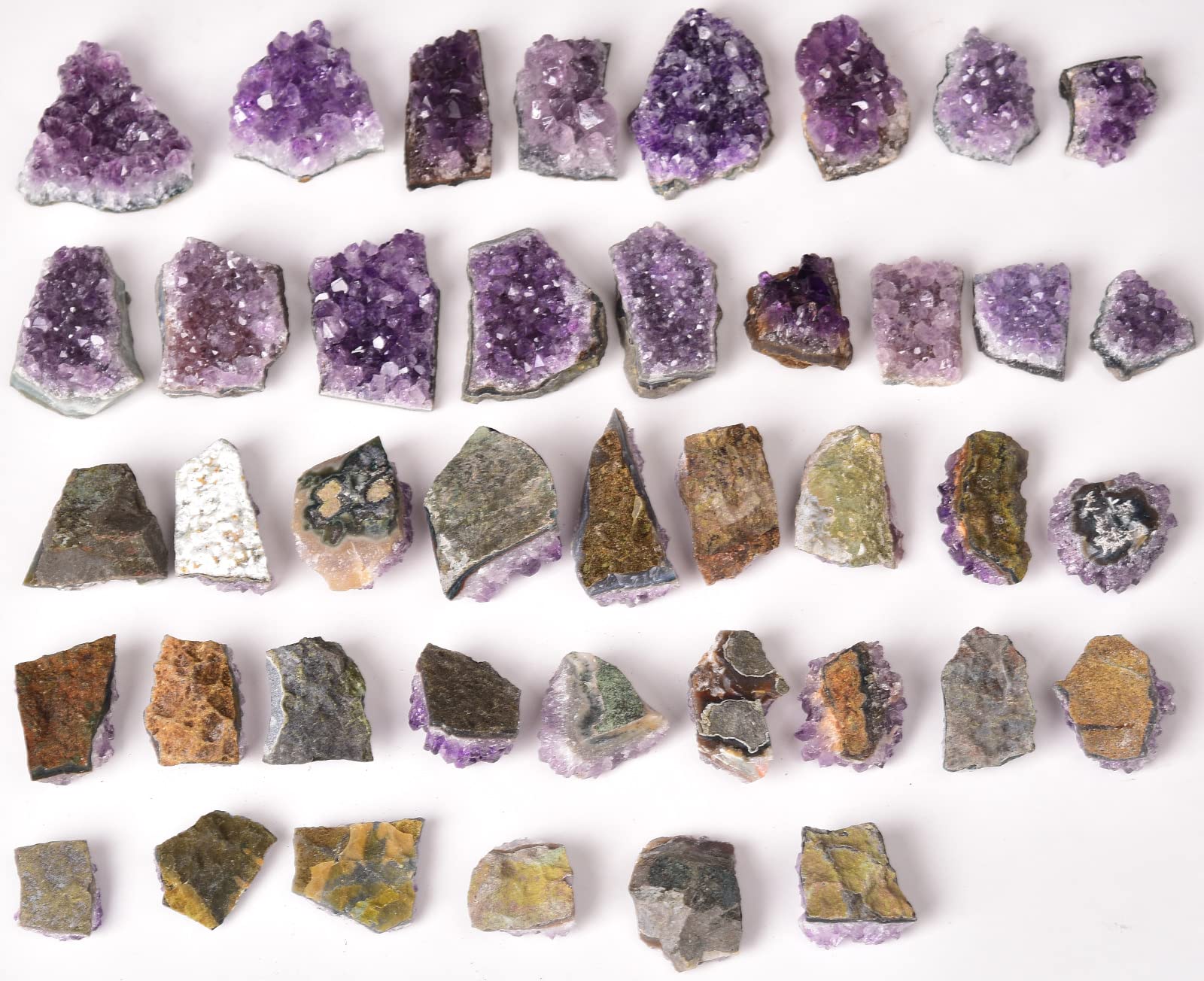 JIC Gem Amatista: geoda para colección mineral.