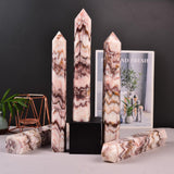 JIC Gem colección de cristal natural, pieza llamativa para centro de mesa.