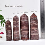 JIC Gem decoracion hogar cristal rojo zebra, mejora la atmosfera