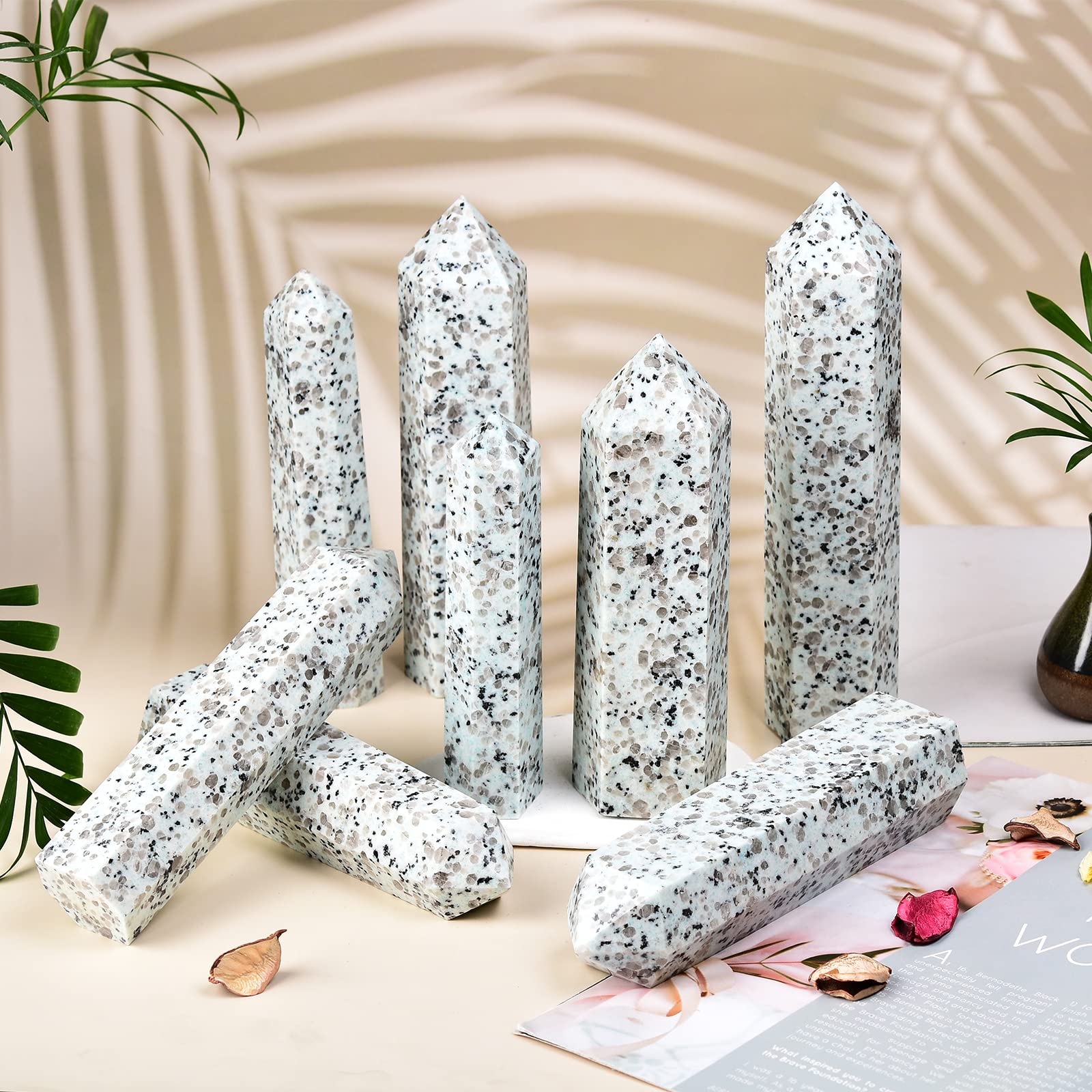JIC Gem decoración con cristal balmatín: pieza decorativa con función terapéutica.