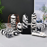 JIC Gem Decoración de hogar con Zebra Jasper para ambiente natural
