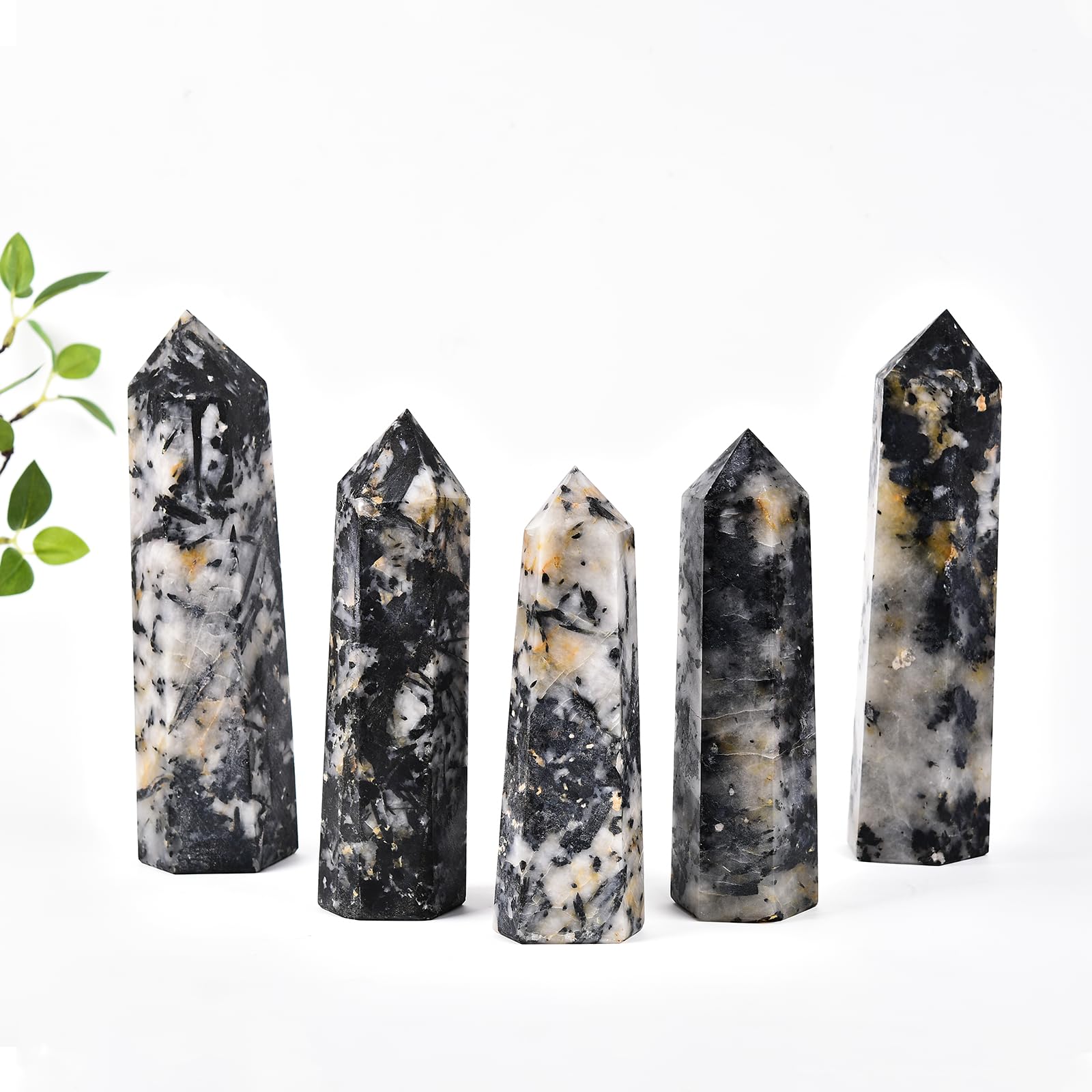 JIC Gem obelisco en escritorio, regalo perfecto para amantes de las gemas