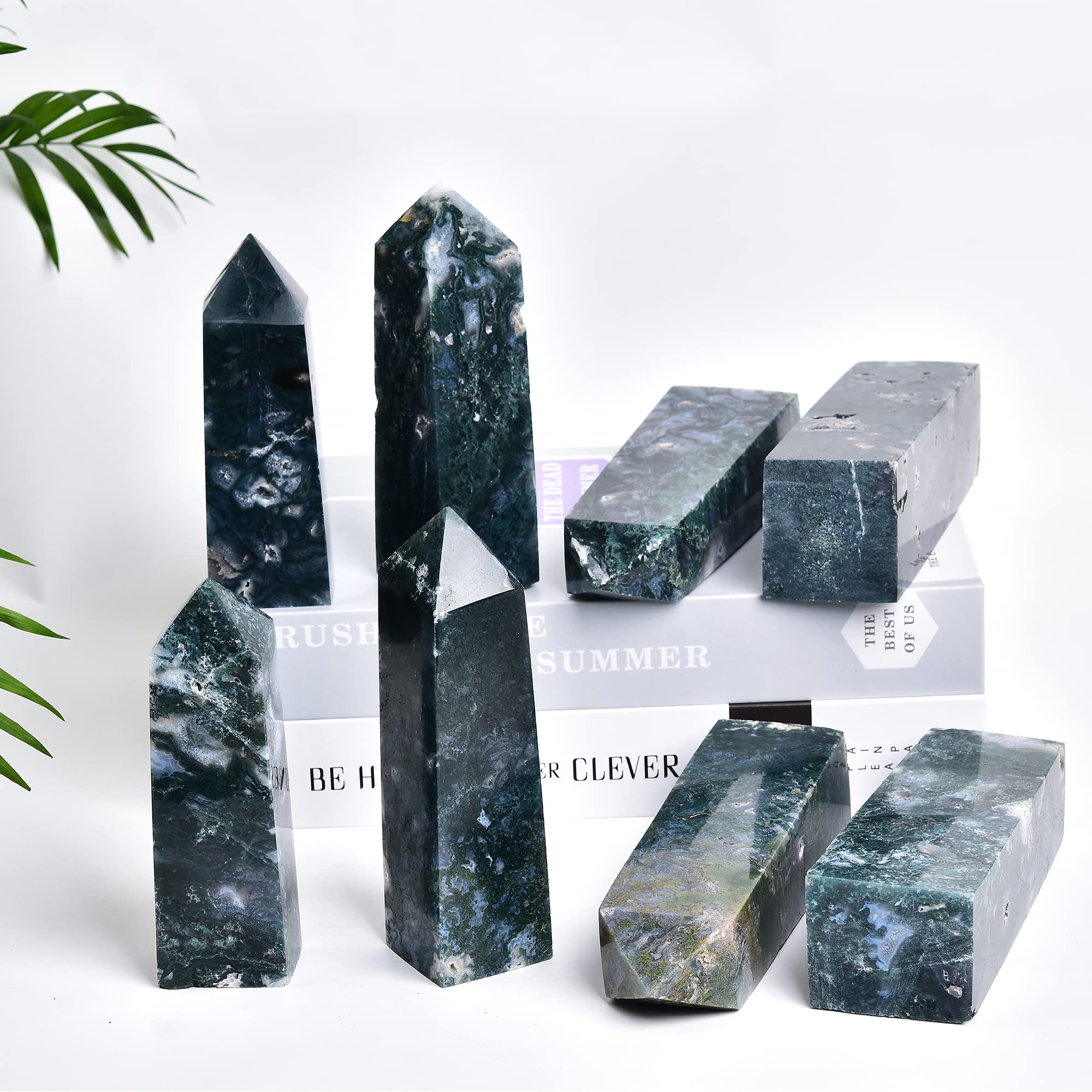 Geodas y acabado artesanal en cada torre, pieza única de JIC Gem