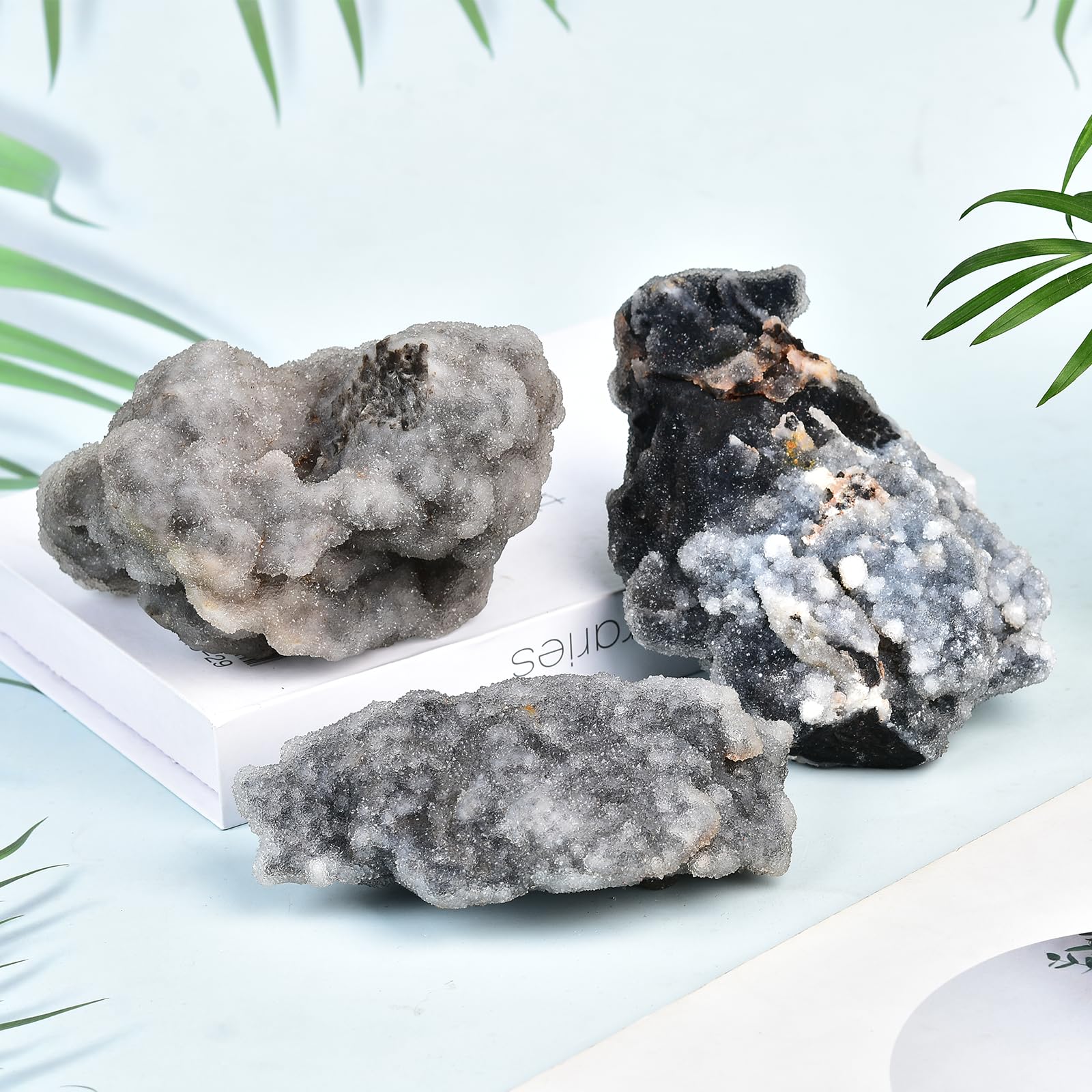JIC Gem esfalerita: pieza para hogar que aporta serenidad y estilo.