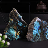 Colección de minerales con labradorita JIC Gem para prácticas espirituales.