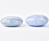 Piedra palma en la mano, JIC Gem para meditación y calma