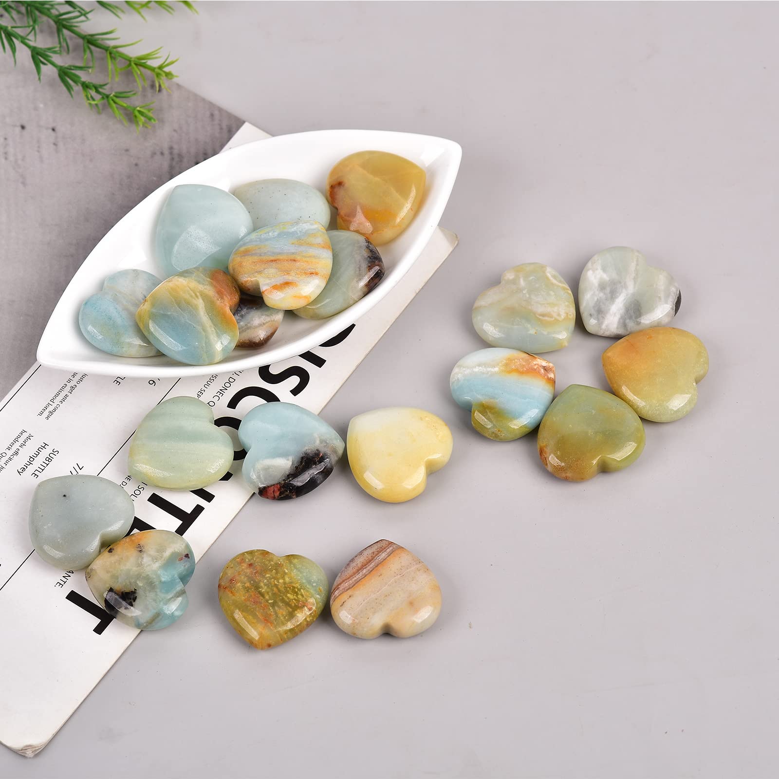 JIC Gem: piezas naturales sin tratamiento químico para tranquilidad diaria