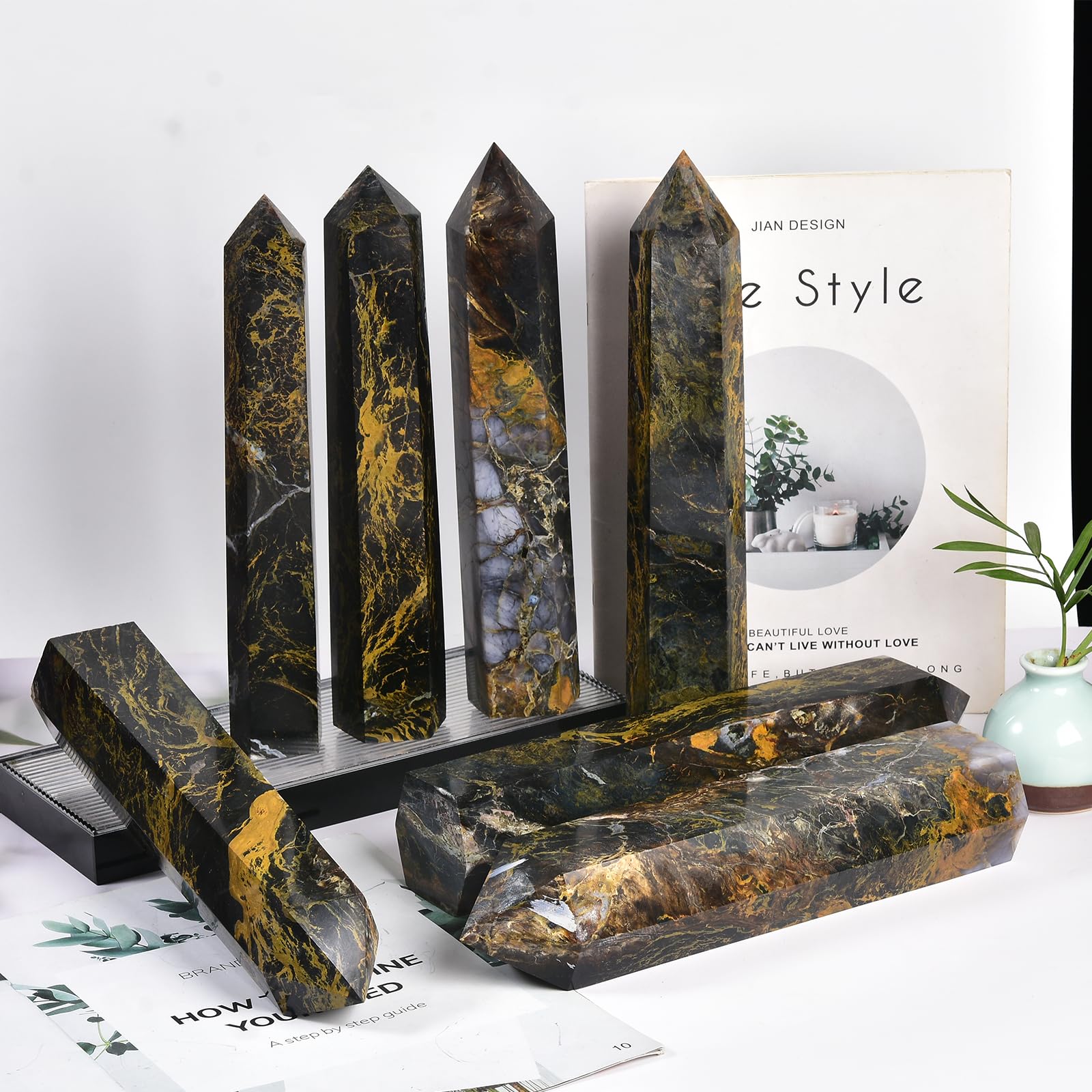 JIC Gem regalo ideal para coleccionistas y principiantes de cristales.