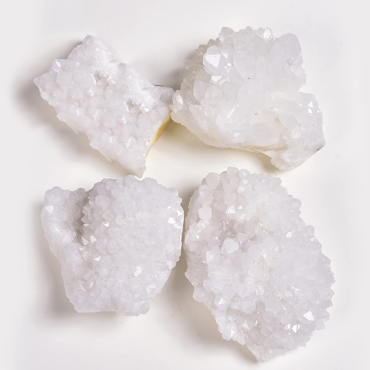 Regalo de cuarzo blanco JIC Gem para amantes de cristales.