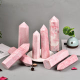 JIC Gem regalo de piedras rosa opal: regalo ideal para coleccionistas