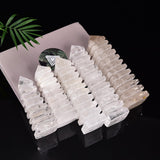 JIC Gem torre cristal cuarzo claro, regalo significativo para entusiastas de cristales.