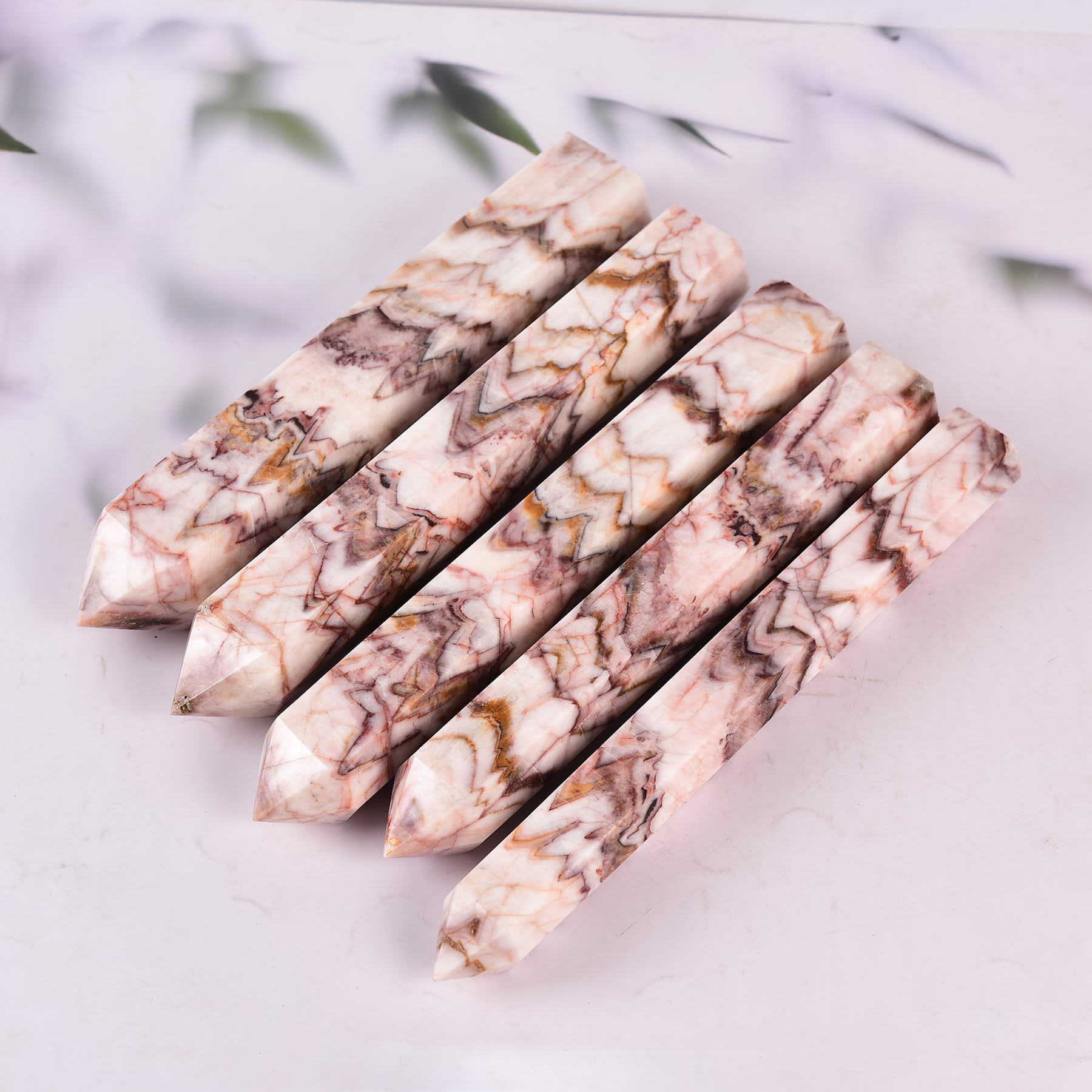JIC Gem torre cristal regalo energizante para aficionados a los cristales.