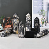 JIC Gem obelisco decorativo para meditación y protección