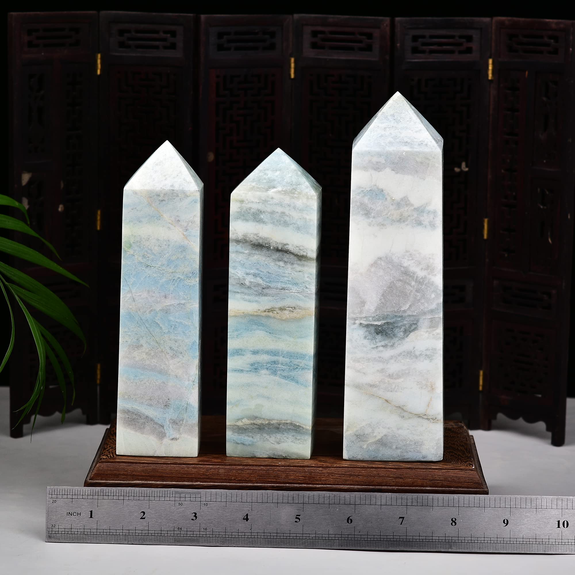 JIC Gem Uso Diario Torre Cristal: perfecto para escritorio o mesita de noche.