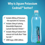 Paquetes portátiles de 60 porciones para cóctel de potasio Jigsaw.