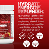 Jigsaw Health Electrolito Supremo contiene minerales y vitaminas clave.