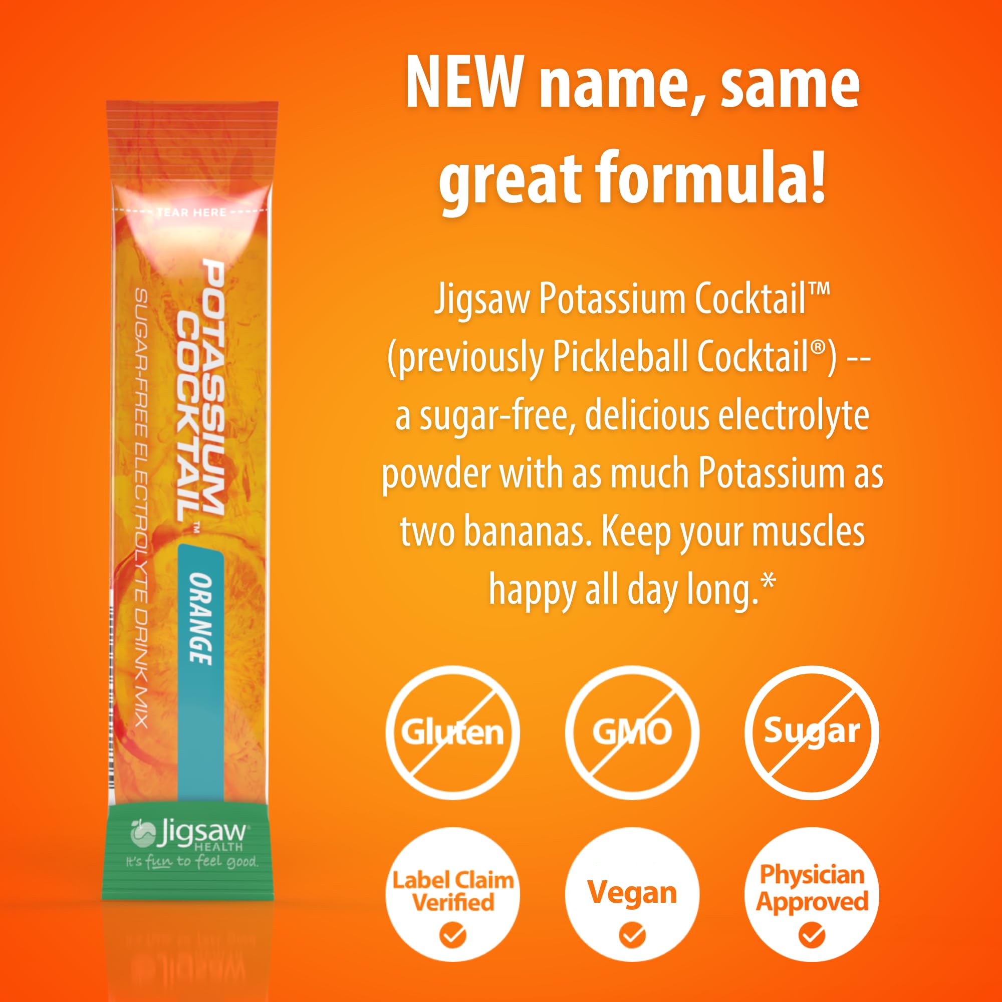 Jigsaw Health Potassium Cocktail bebida lista, perfecta para disfrutarse durante el ejercicio.
