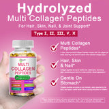 JINGYAT cápsulas de colágeno hidrolizado con absorción rápida para articulaciones.