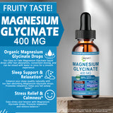 Etiqueta limpia de JINGYAT magnesio glicinato, confianza y pureza.