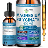 JINGYAT magnesio glicinato en frasco para uso diario y práctico.