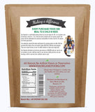 Jiva Organics polvo de psilio, ingrediente vegano para recetas.