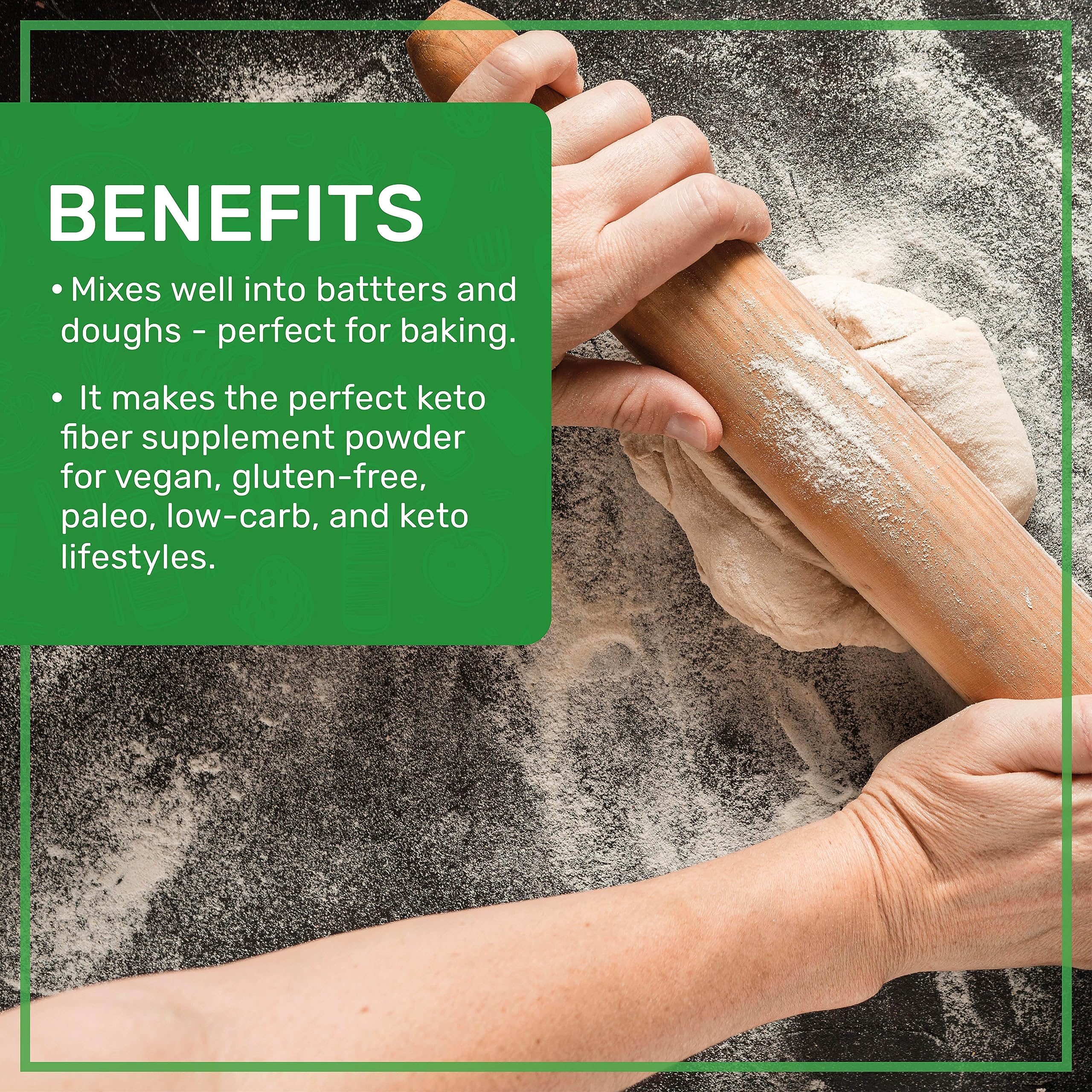 Jiva Organics polvo de psilio, adecuado para batidos y smoothies.