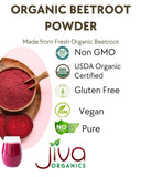 Polvo fino de remolacha orgánico para mezclar en smoothies