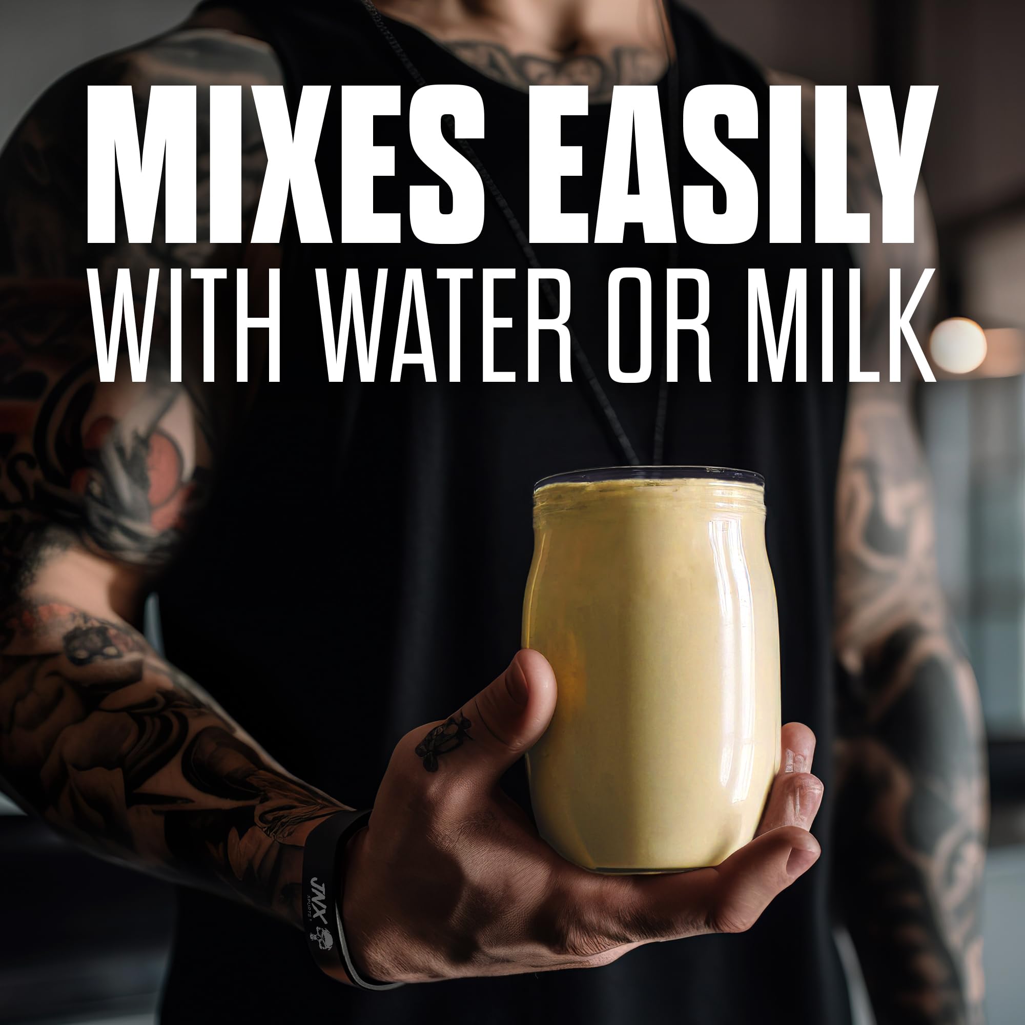JNX SPORTS The Curse! Whey Vanilla, adaptable para hornear recetas proteicas saludables
