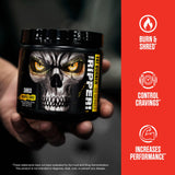 JNX SPORTS The Ripper! sabor Uva Oscura, polvo de color intenso