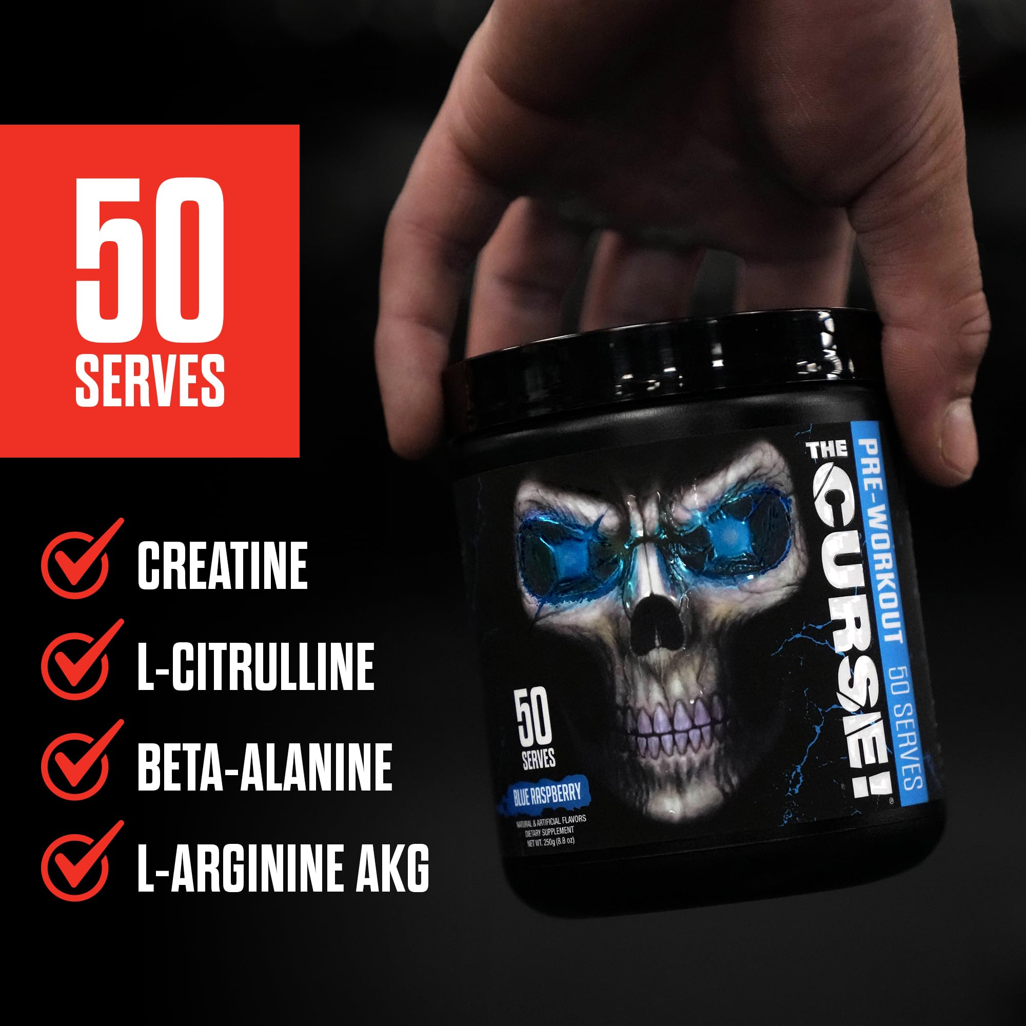 JNX Sports La Maldición Fruta Explosiva, ambiente de gimnasio para entrenamientos intensos