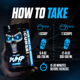 JNX Sports La Maldición Pump, entrenamiento nocturno sin estimulantes para terminar la sesión.