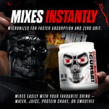 JNX SPORTS The Curse! Creatina micronizada preparada para bebidas de entrenamiento.