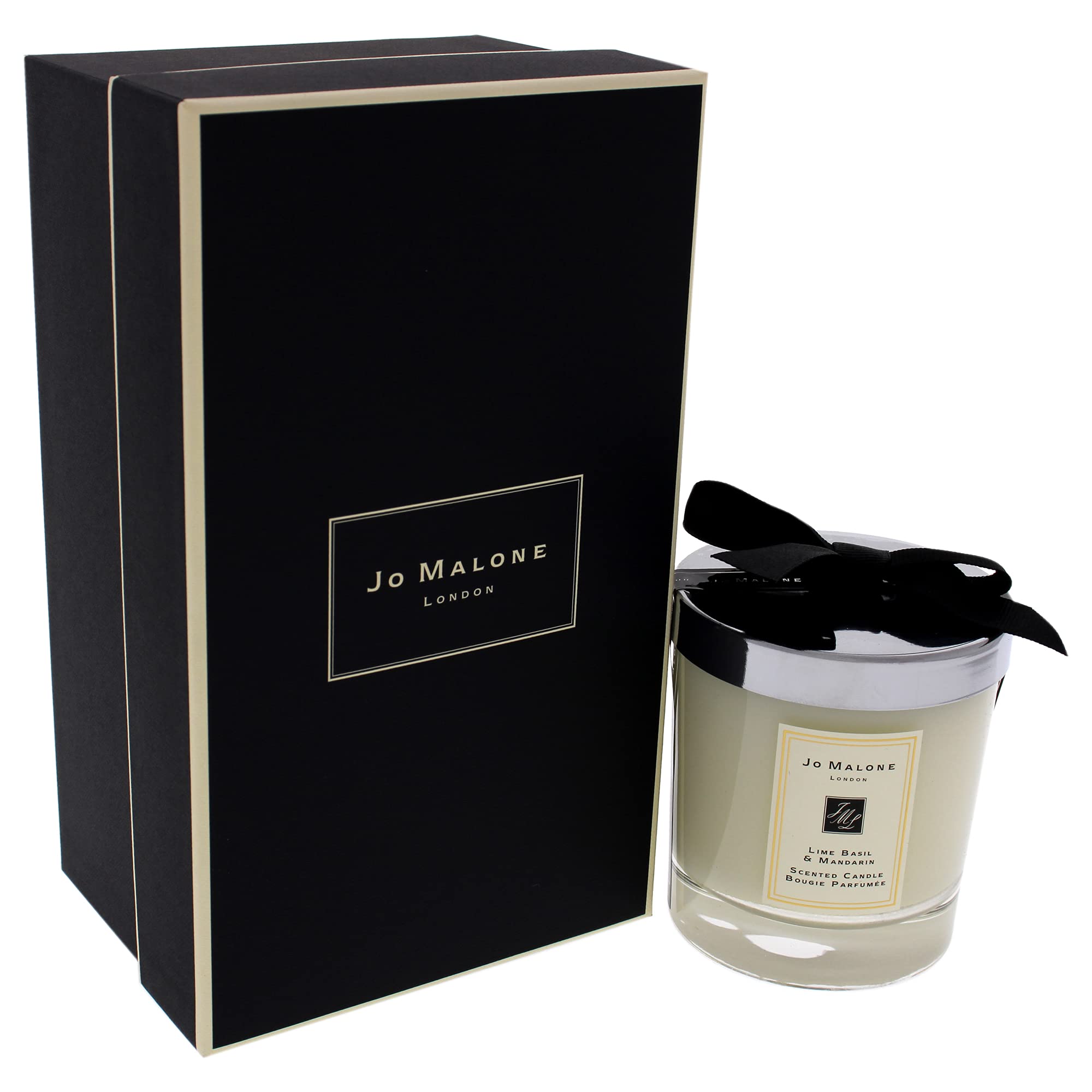 Vela Jo Malone Lima, albahaca y mandarina, embalaje de lujo, regalo sofisticado