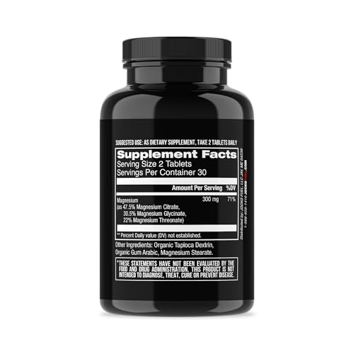 Cápsulas de magnesio glicinato de Jocko Fuel para recuperación muscular.
