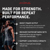 Jocko Fuel Creatine Stick Packs, polvo de creatina monohidratada para soporte muscular.