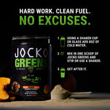Jocko Fuel Daily Greens, ritual diario saludable para bienestar general.