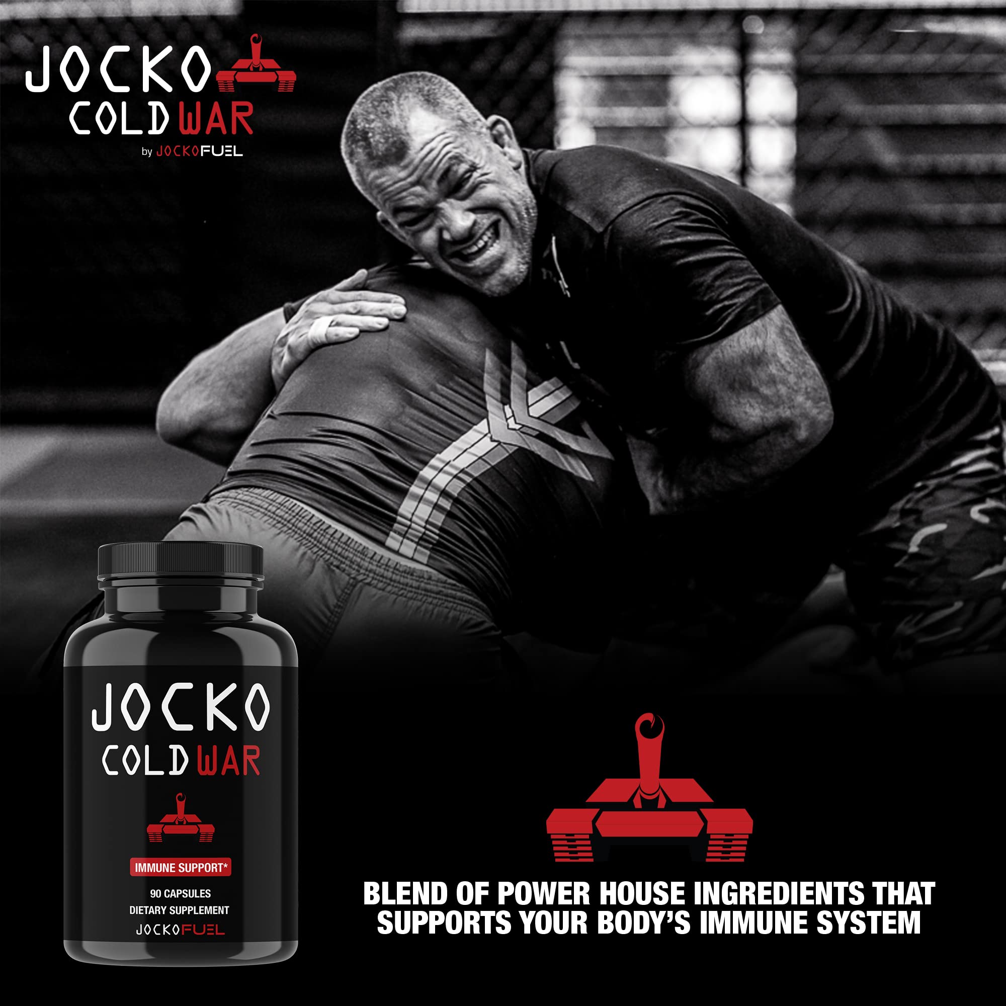 Jocko Fuel extracto de hoja de oliva en cápsulas para defensa natural