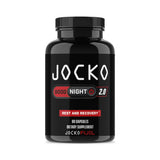 Jocko Fuel Good Night, botella frontal, facilita relajación para dormir.