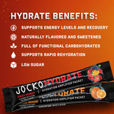 Jocko Fuel Hydrate, beneficios con D-Ribose y Theanine para recuperación.