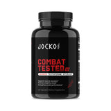Jocko Fuel Potenciador para Hombres, bote frontal, energía sostenida para entrenamientos intensos.