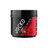 Jocko Fuel Pre-entrenamiento: bote visible para un impulso de energía durante el entrenamiento.