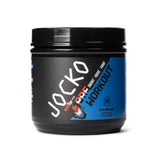 Jocko Fuel Preentrenamiento: botella vertida para iniciar sesión con energía sostenida.