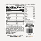 Cucharada de proteína Jocko Fuel mostrando textura suave y mezcla