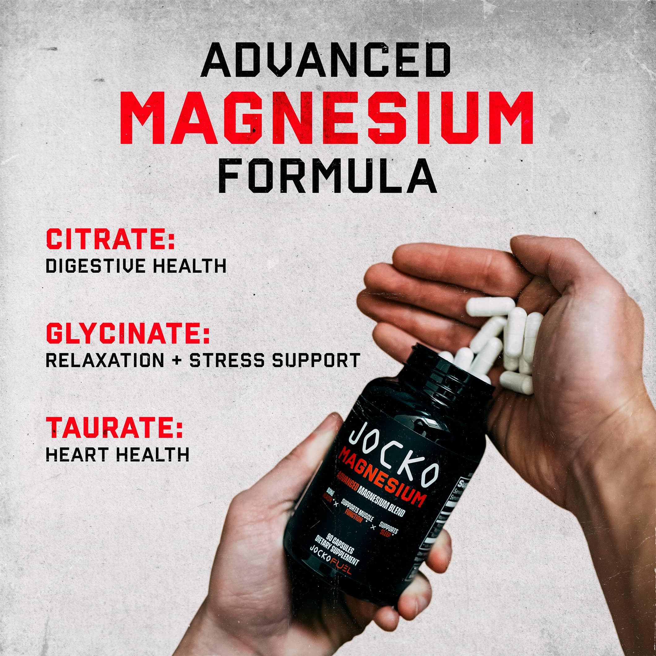 Rutina diaria con Jocko Fuel para apoyo nervioso y cardíaco.